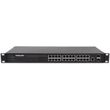 Switch Gigabit Ethernet 24 Puertos 10/100/1000 Mbps 19" Administrable 2 Puertos SFP Intellinet 560917