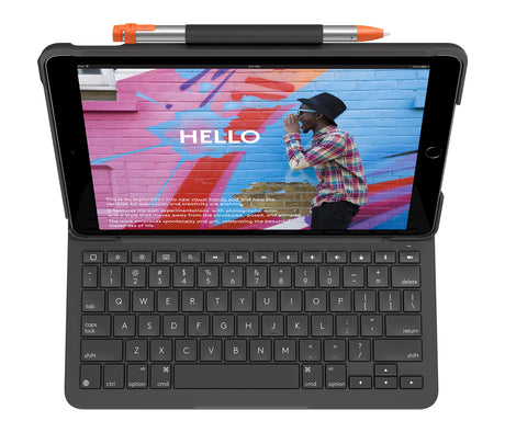 Logitech Slim Folio Teclado Inglés Si Si 1,5 mm
