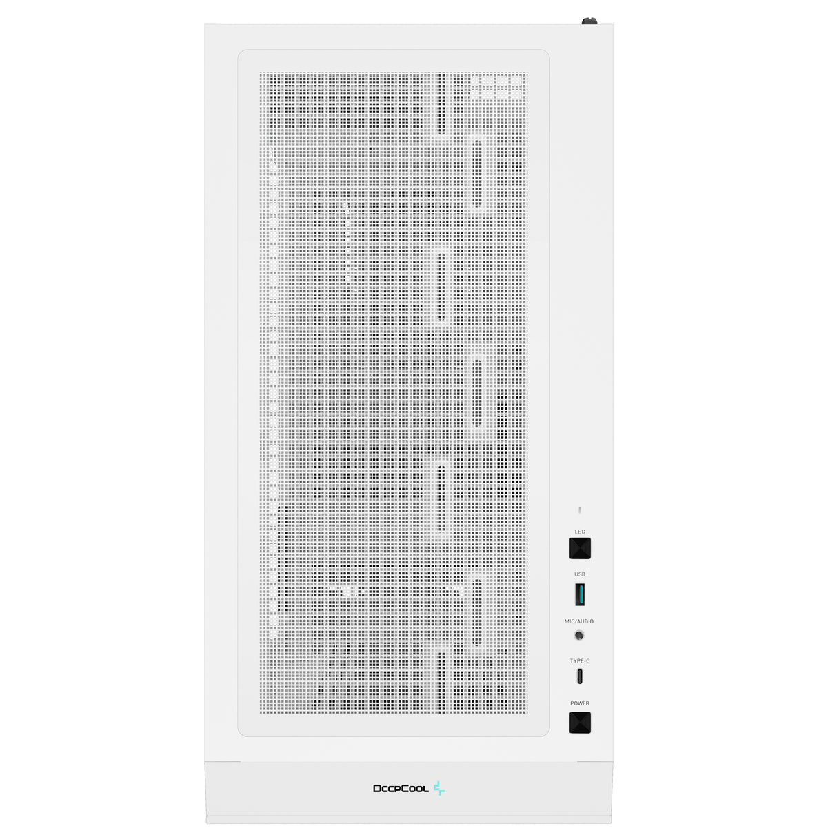 DeepCool CH560 DIGITAL WH carcasas ordenador ABS, Acero, Vidrio templado Midi Tower PC Blanco