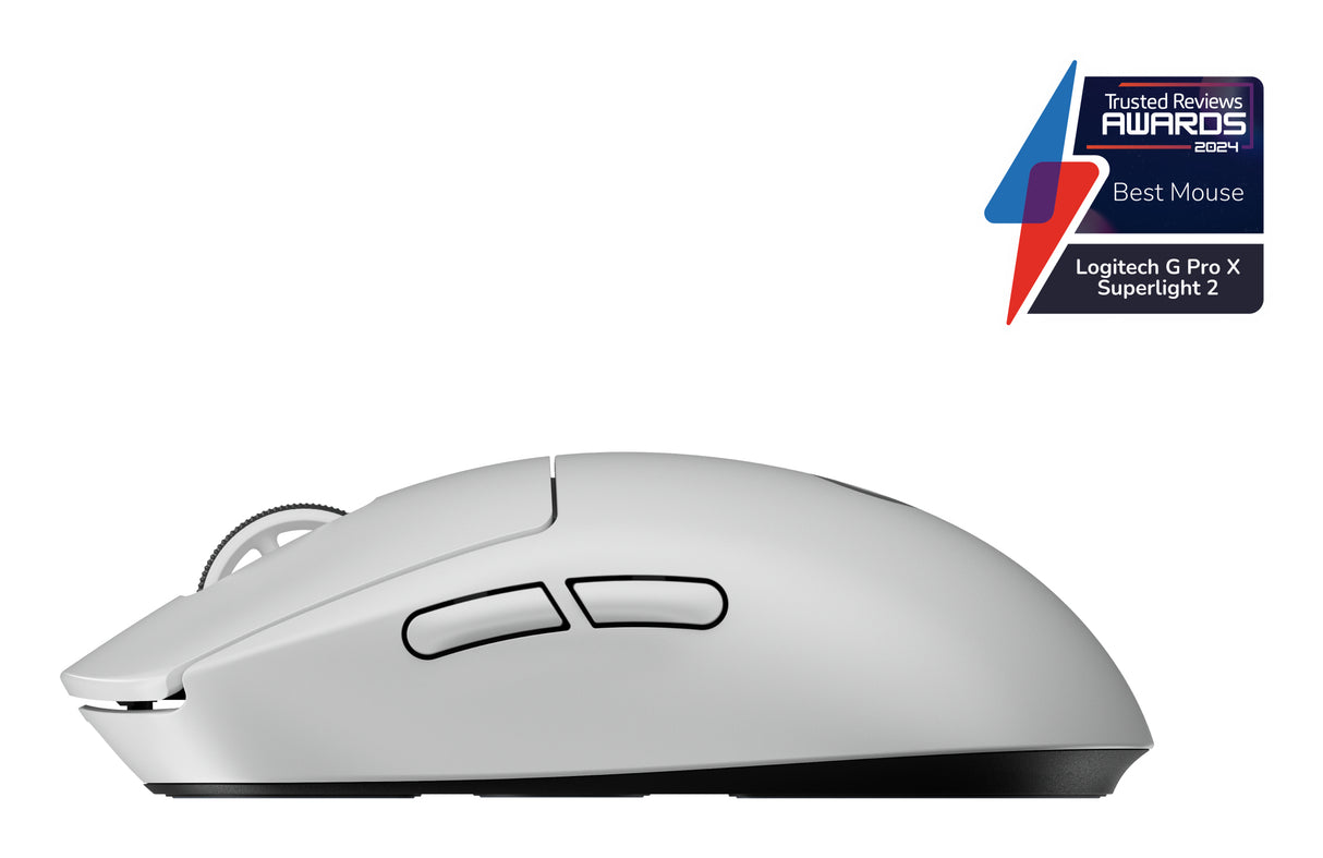 Logitech G PRO X SUPERLIGHT 2, Diestro, Óptico, RF inalámbrico, 910-006637