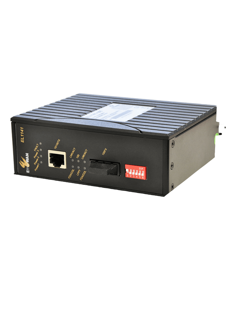 Conversor de Medios Multimodo Bosch F-EL114110BBH, Fibra Óptica, 100Mbps, 2 Puertos Ethernet