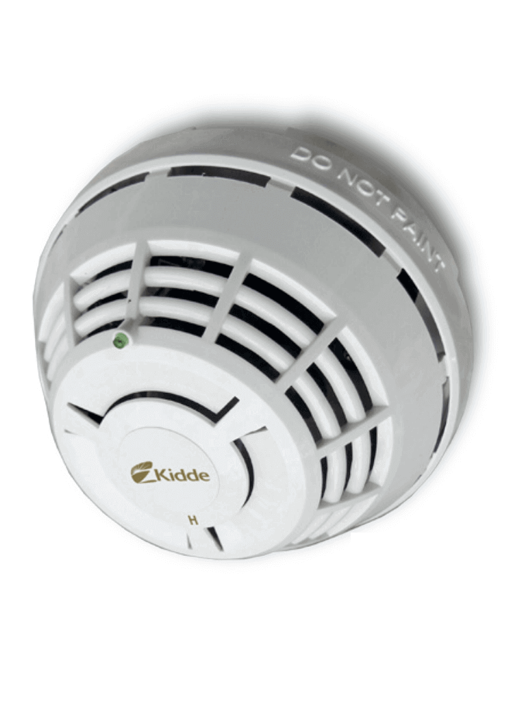 Detector de Temperatura Fija Kidde F-KIHFD, 120V AC, 15A, Montaje en Pared