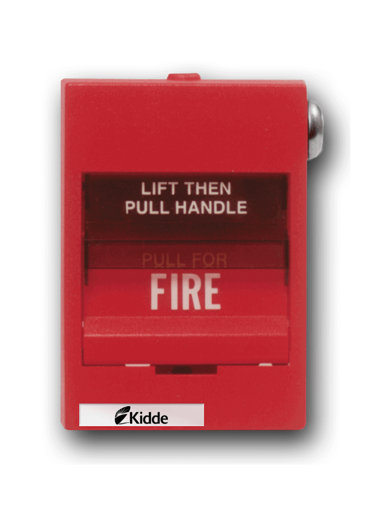 Estación Manual Doble Acción Kidde F-FX278 con Rotary, Montaje en Pared, 24VDC