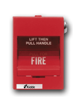 Kidde FX-278 pulsador de alarma contra incendios Alámbrico Interconectables Rojo