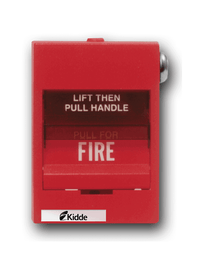 Kidde FX-278 pulsador de alarma contra incendios Alámbrico Interconectables Rojo