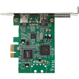 StarTech.com Tarjeta PCI Express FireWire de 2 Puertos - Adaptador PCIe FireWire 1394a Tarjetas y adaptadores de interfa