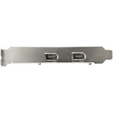 StarTech.com Tarjeta PCI Express FireWire de 2 Puertos - Adaptador PCIe FireWire 1394a Tarjetas y adaptadores de interfa