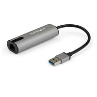StarTech.com Adaptador de Red Ethernet USB - Adaptador de Red RJ45 LAN NIC NBASE-T USB 3.0 A de 2,5 Gigabit - para Portá