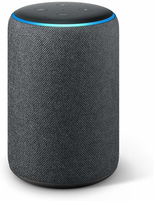 Amazon Echo Plus, Amazon Alexa, Cilindro, Negro, B07CNTV7MM | Dispositivos con asistente virtual