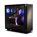 XPG INVADER Torre Media Negra carcasas ordenador SPCC Midi Tower PC Negro
