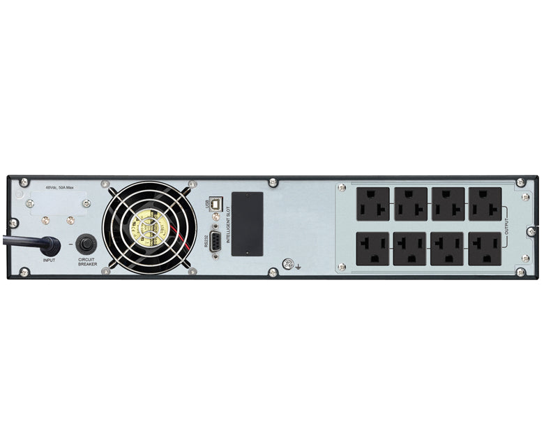 CDP UPO11-2RT kVA sistema de alimentación ininterrumpida (UPS) Doble conversión (en línea) 2 kVA 1800 W 8 salidas AC