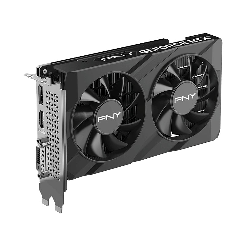 PNY GeForce RTX 3050 VERTO NVIDIA 6 GB GDDR6, 96 Bit, 7680 x 4320 Pixeles, PCI Express x16 4.0