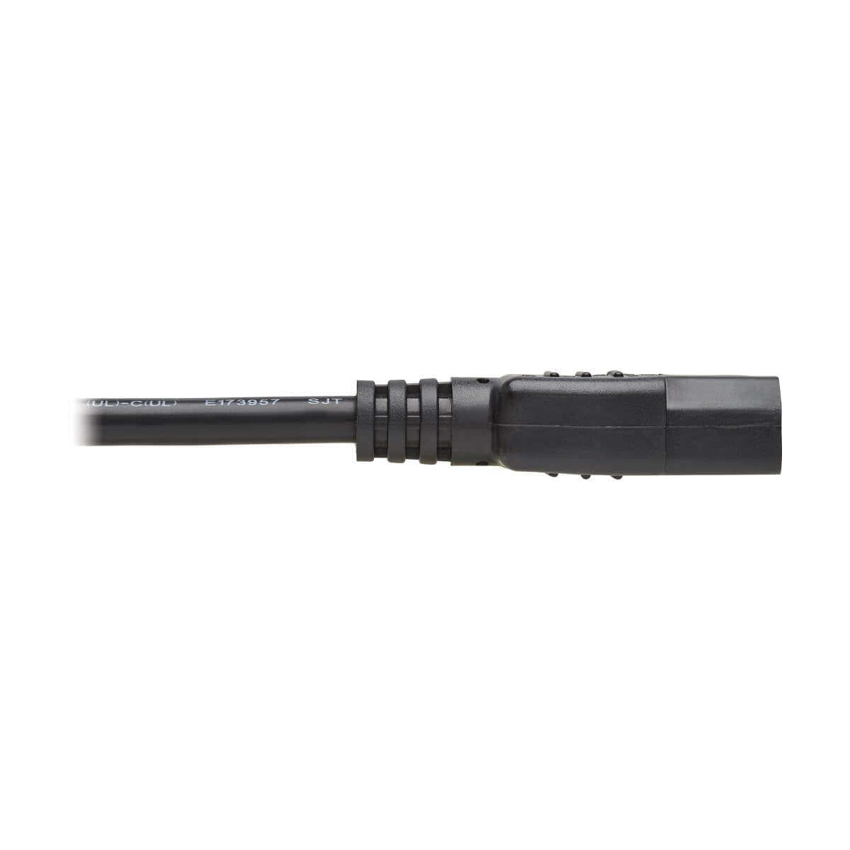 Tripp Lite P006-001 Cable de Alimentación para Computadora, NEMA 5-15P a C13 - 10A, 125V, 18 AWG, 30.5 cm [1 pie], Negro