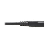 Tripp Lite P006-001 Cable de Alimentación para Computadora, NEMA 5-15P a C13 - 10A, 125V, 18 AWG, 30.5 cm [1 pie], Negro