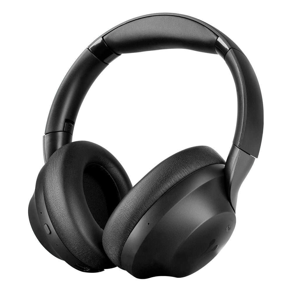 DIADEMA HPB-505 BLUETOOTH 5.0 CON ANC, 60 HRS DE AUTONOMÍA CON SONIDO PREMIUM, SUPER BASS Y BAJA LATENCIA