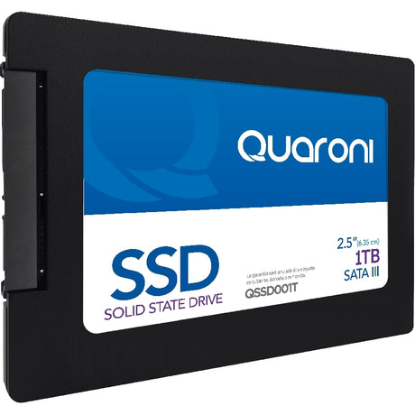 Quaroni QSSD001T unidad externa de estado sólido 1 TB Negro