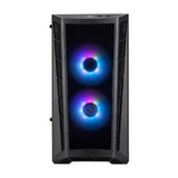 Cooler Master MasterBox MB320L ARGB Mini Tower Negro, Micro ATX, Mini-ITX, Red