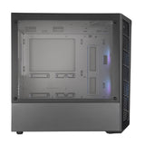 Cooler Master MasterBox MB320L ARGB Mini Tower Negro, Micro ATX, Mini-ITX, Red