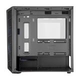 Cooler Master MasterBox MB320L ARGB Mini Tower Negro, Micro ATX, Mini-ITX, Red
