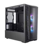Cooler Master MasterBox MB320L ARGB Mini Tower Negro, Micro ATX, Mini-ITX, Red