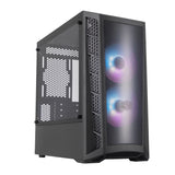 Cooler Master MasterBox MB320L ARGB Mini Tower Negro, Micro ATX, Mini-ITX, Red