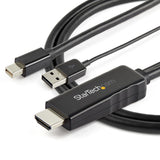 StarTech.com 2m - Cable HDMI a Mini DisplayPort - 4K 30Hz Cable Derecho Derecho 2 m HDMI tipo A (Estándar)