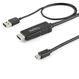 StarTech.com 2m - Cable HDMI a Mini DisplayPort - 4K 30Hz Cable Derecho Derecho 2 m HDMI tipo A (Estándar)