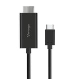 Vorago CAB-304 adaptador de cable de vídeo 1.8 m USB Tipo C HDMI Negro, Macho, Macho, Derecho