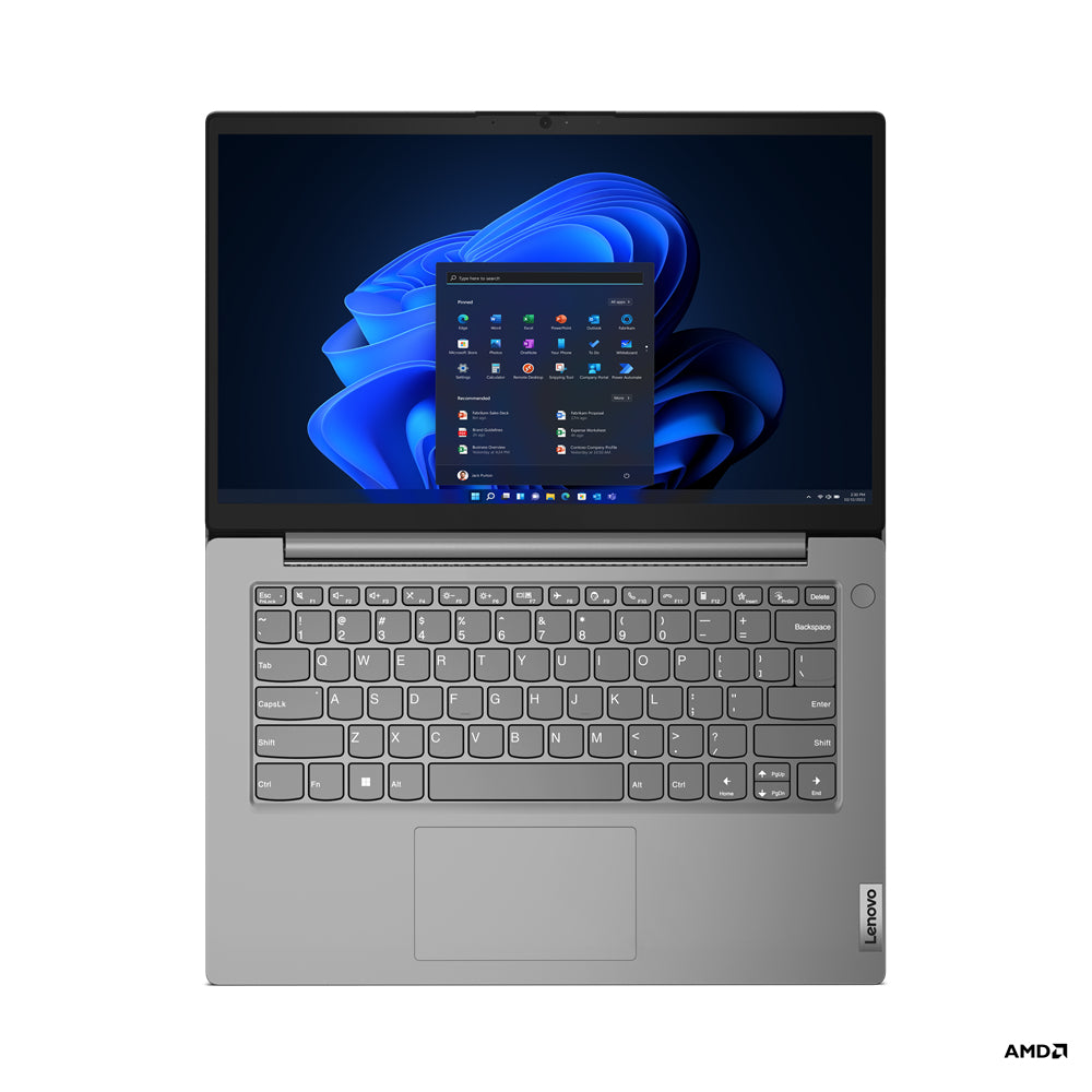 Lenovo V14 G4 AMN Laptop Arctic Grey Portátil Gris Concha