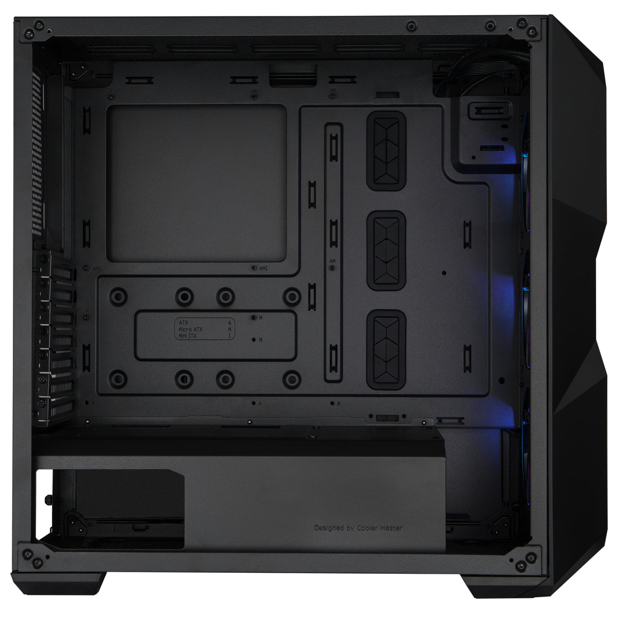 Cooler Master MasterBox TD500 Crystal Midi Tower Negro, ATX, EATX, Micro ATX