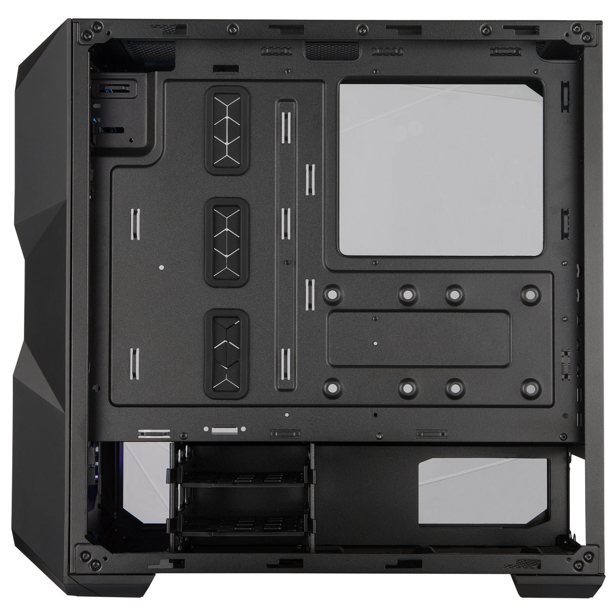 Cooler Master MasterBox TD500 Crystal Midi Tower Negro, ATX, EATX, Micro ATX