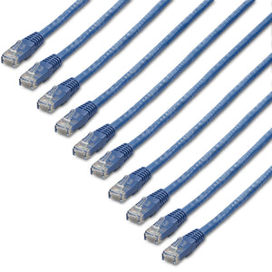 StarTech.com C6PATCH6BL10PK Cables de red 1,82 m Cat6 CE, RoHS