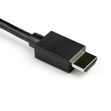 StarTech.com Cable de 2m Adaptador VGA a HDMI - Alimentado por USB - 1080p Cable Derecho Derecho USB 2 m