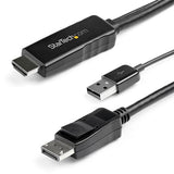 StarTech.com Cable de 3m HDMI a DisplayPort - 4K 30Hz Adaptadores de cable de vídeo 3 m HDMI tipo A (Estándar) 0 - 70 °C