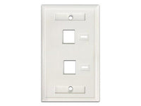 Intellinet 772396 placa de pared y cubierta de interruptor Blanco