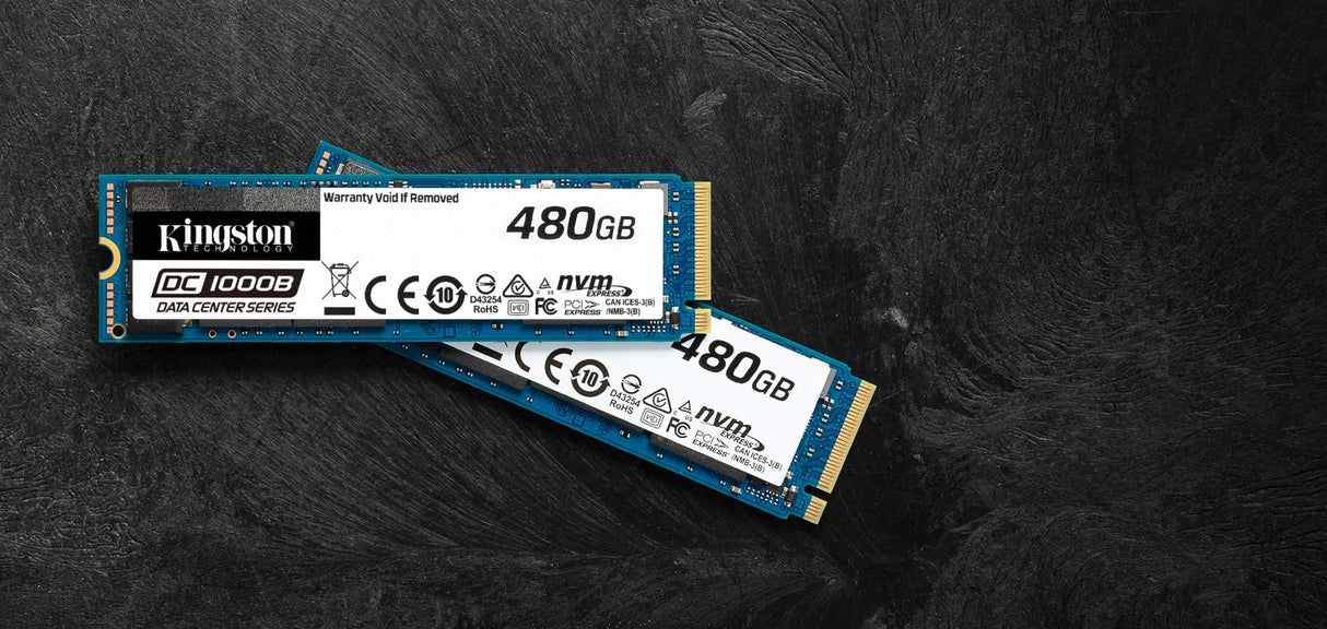 Kingston Technology DC1000B 480 GB M.2 PCI Express 3.0 NVMe 3D TLC NAND, 3200 MB/s