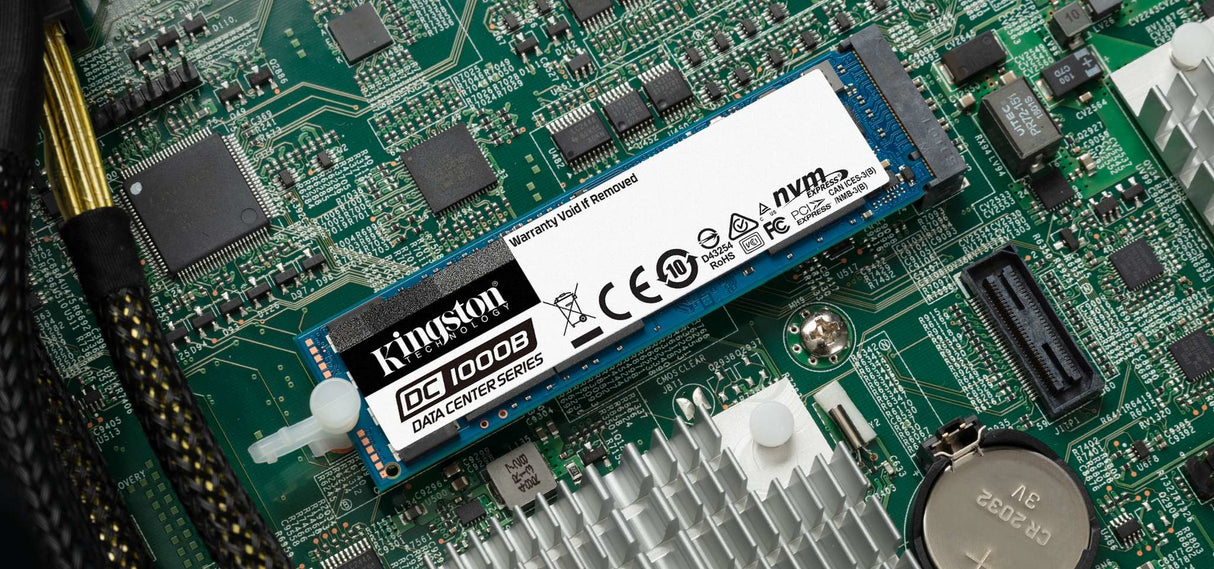 Kingston Technology DC1000B 480 GB M.2 PCI Express 3.0 NVMe 3D TLC NAND, 3200 MB/s