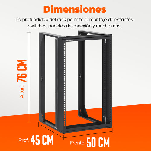 Intellinet 716208 Accesorios para rack Panel de supresión para bastidor Negro 48,3 cm