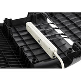 StarTech.com Reposapiés Ergonómico Basculante con Gestión de Cableado y Almacenamiento - Soporte de Piés para Debajo del