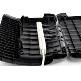 StarTech.com Reposapiés Ergonómico Basculante con Gestión de Cableado y Almacenamiento - Soporte de Piés para Debajo del