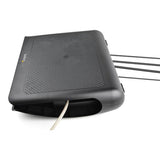 StarTech.com Reposapiés Ergonómico Basculante con Gestión de Cableado y Almacenamiento - Soporte de Piés para Debajo del