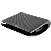 StarTech.com Reposapiés Ergonómico Basculante con Gestión de Cableado y Almacenamiento - Soporte de Piés para Debajo del