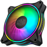 Cooler Master MasterFan MF120 Halo Gabinete de la computadora Ventilador 12 cm Negro, Gris, 650 RPM, 1800 RPM
