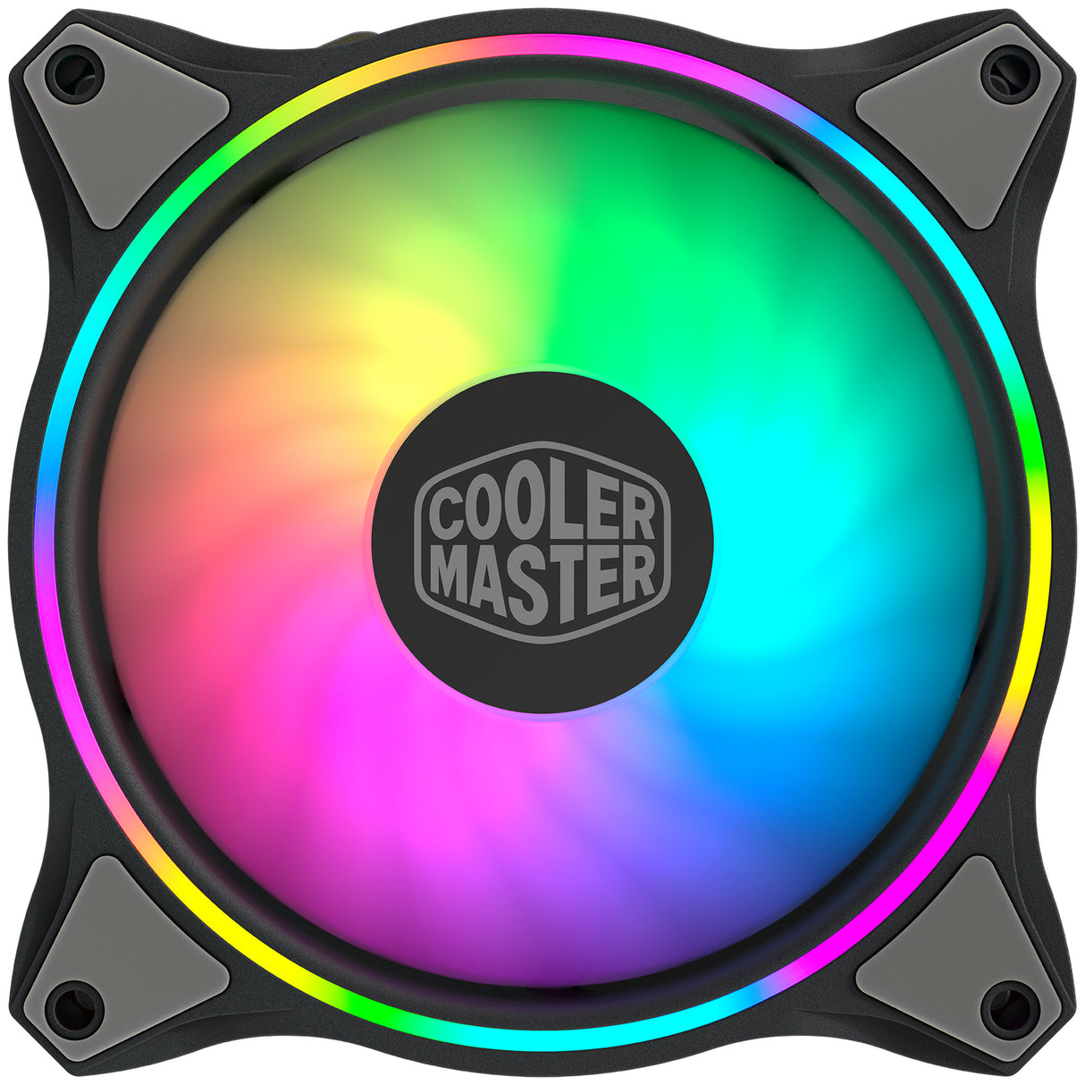 Cooler Master MasterFan MF120 Halo Gabinete de la computadora Ventilador 12 cm Negro, Gris, 650 RPM, 1800 RPM