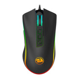 REDRAGON M711-FPS COBRA FPS, Mouse competitivo, switches ópticos, Diestro, USB tipo A, 24000 DPI