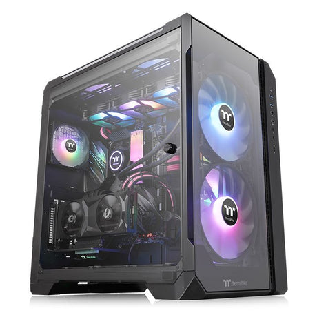 Thermaltake View 51 TG ARGB Midi Tower Negro, ATX, EATX, Micro ATX, CA-1Q6-00M1WN-00
