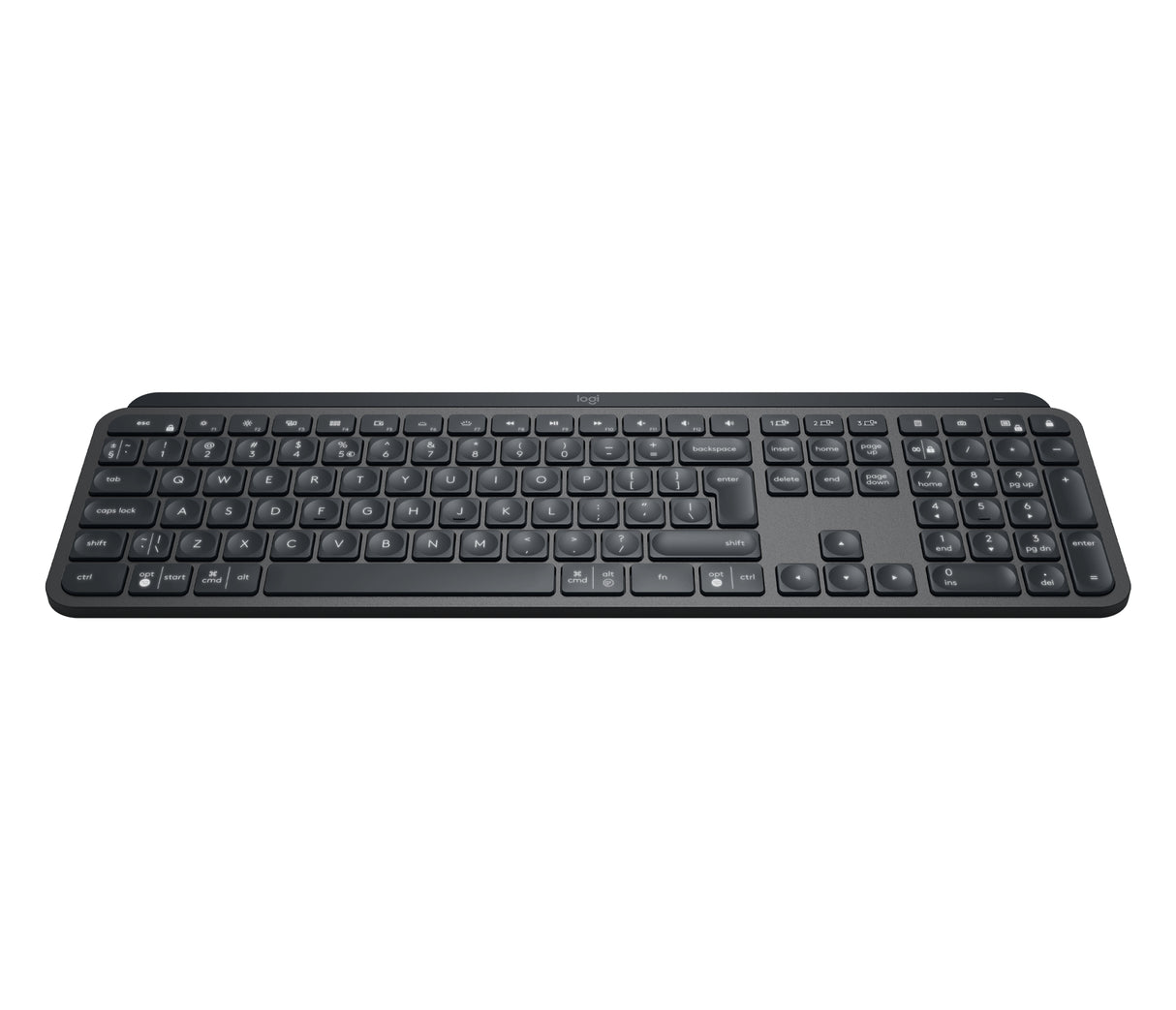Logitech MX Keys Teclado Oficina Inalámbrico RF Wireless + Bluetooth QWERTY