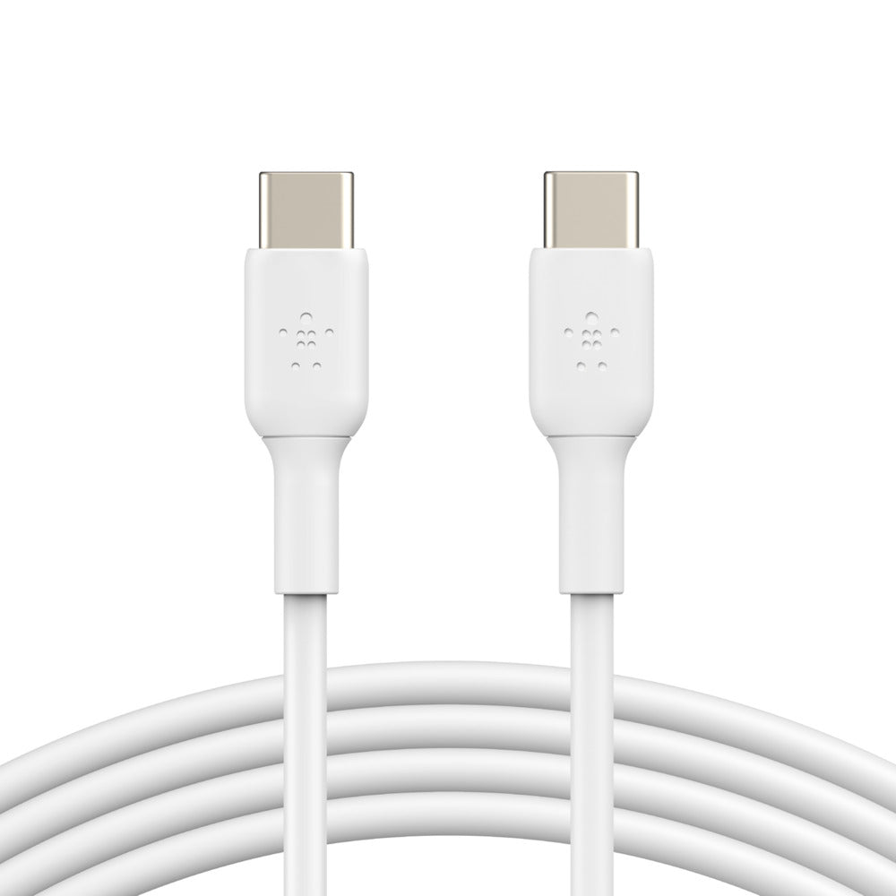 Belkin CAB003BT2MWH cable USB 2 m USB C Blanco