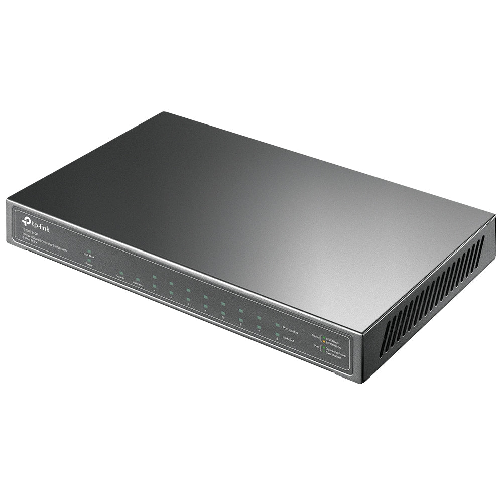 TP-Link TL-SG1210P dispositivo de redes No administrado Si 9 Gigabit Ethernet (10/100/1000)