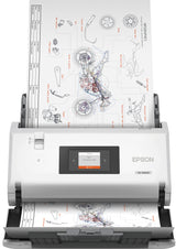 Epson DS-30000 Escáner alimentado con hojas 600 x 600 DPI A3 Blanco, 304.8 x 558.8 mm, 30 Bit, 24 Bit